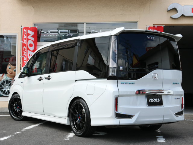 ステップワゴン スパーダ ハイブリッド 18年式 40代 男性 Nobu Car Craft ノブ カークラフト 大分 車 カー用品 パーツ 部品 ドレスアップ カスタム